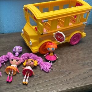 Lalaloopsy Bea’s Bus and extras